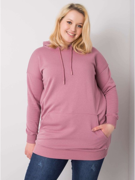 Bluza-RV-BL-6338.19X-ciemny różowy