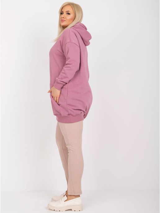 Bluza-RV-BL-6338.19X-ciemny różowy