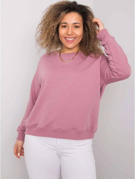 Bluza-RV-BL-6326.02X-ciemny różowy