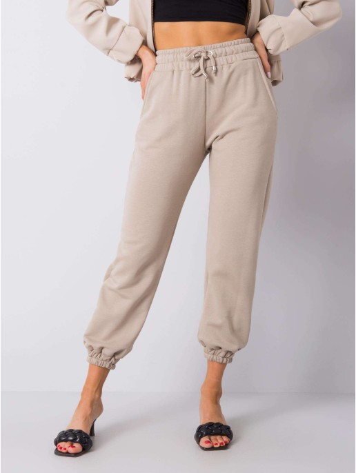 Spodnie dresowe-RV-DR-6120.03P-beżowy Spodnie dresowe-RV-DR-6120.03P-beżowy