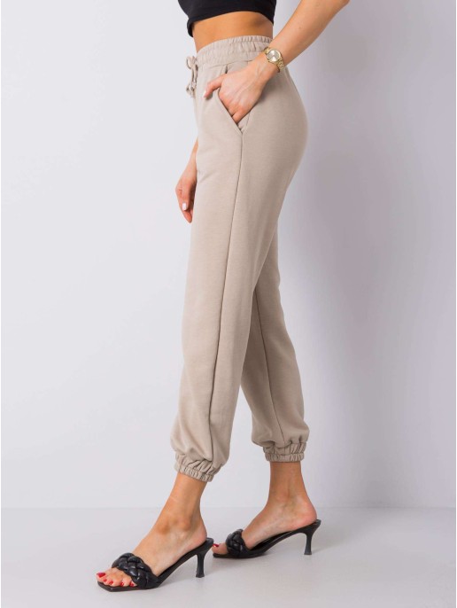 Spodnie dresowe-RV-DR-6120.03P-beżowy Spodnie dresowe-RV-DR-6120.03P-beżowy