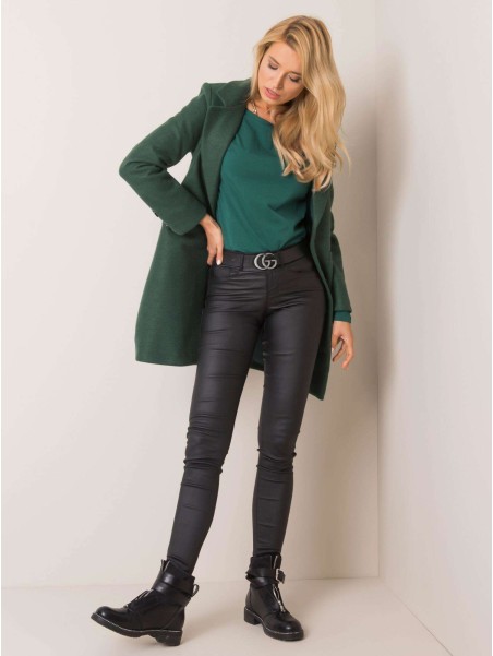 Bluzka-RV-BZ-5890.10-ciemny zielony