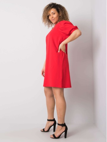 Sukienka-RV-SK-6319.65-czerwony 2