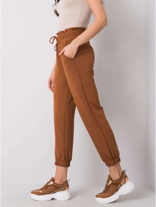 Spodnie dresowe-217-DR-25472.73-brązowy Spodnie dresowe-217-DR-25472.73-brązowy