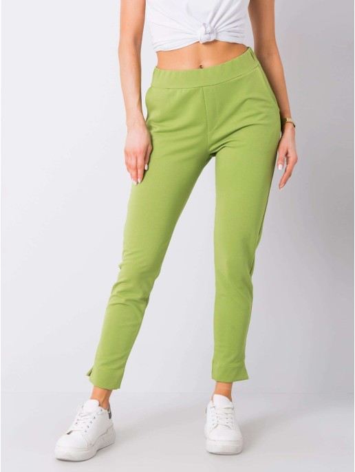 Spodnie dresowe-RV-DR-5222.59-jasny zielony Spodnie dresowe-RV-DR-5222.59-jasny zielony