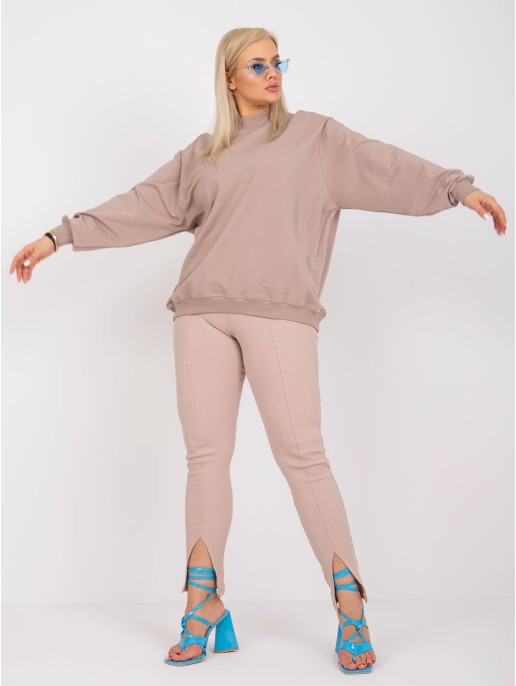 Bluza-RV-BL-6299.11-ciemny bezowy