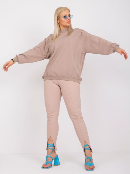 Bluza-RV-BL-6299.11-ciemny bezowy