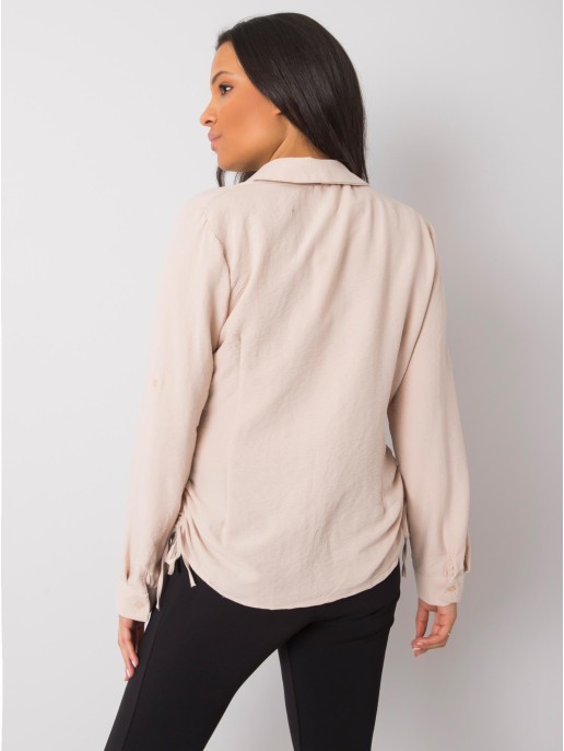 Koszula-328-KS-4054.85-beżowy Koszula-328-KS-4054.85-beżowy