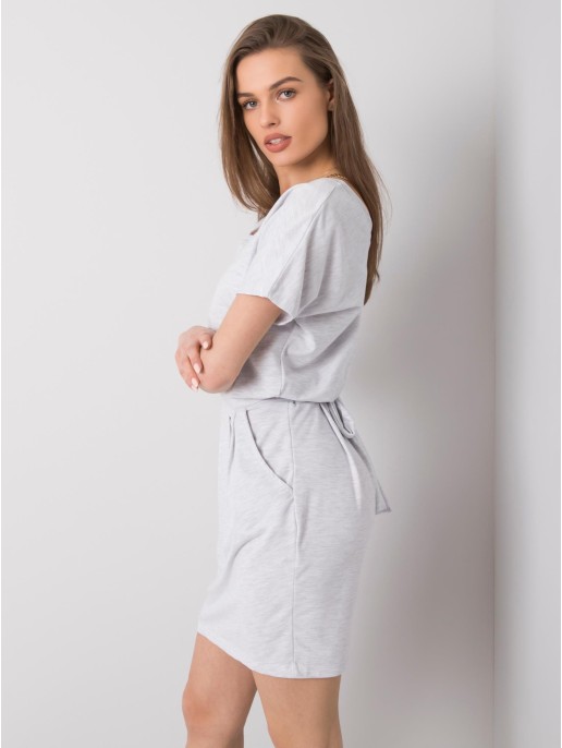 Sukienka-RV-SK-6339.10X-jasny szary Sukienka-RV-SK-6339.10X-jasny szary