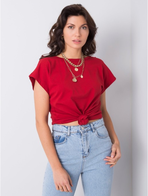 Bluzka-FA-BZ-6299.01P-bordowy Bluzka-FA-BZ-6299.01P-bordowy