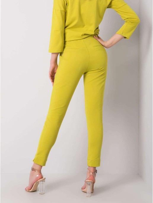 Spodnie dresowe-RV-DR-5222.59-limonkowy Spodnie dresowe-RV-DR-5222.59-limonkowy