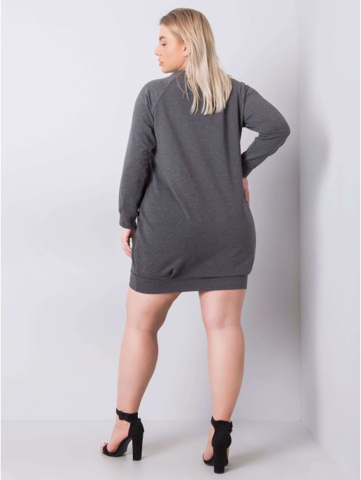 Sukienka-RV-SK-6296.99-ciemny szary Sukienka-RV-SK-6296.99-ciemny szary