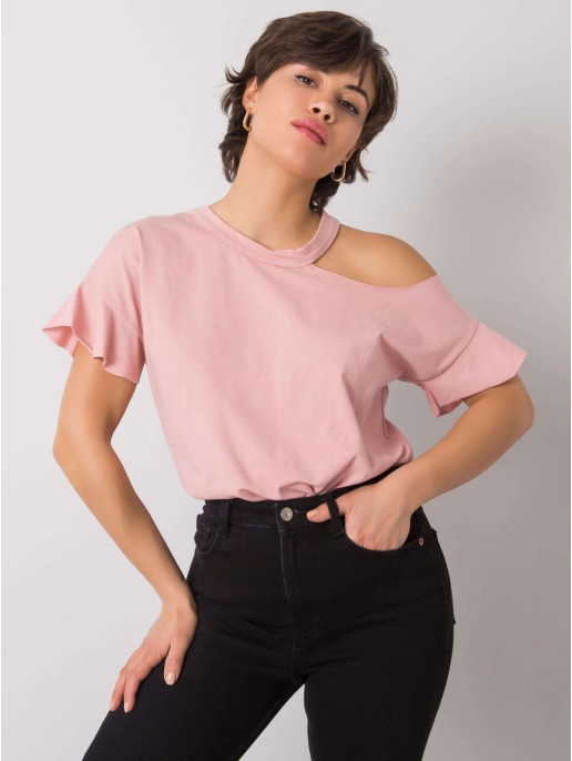 Bluzka-FA-BZ-6946.93P-jasny różowy Bluzka-FA-BZ-6946.93P-jasny różowy
