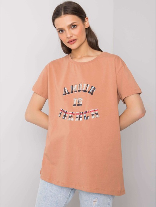 T-shirt-FA-TS-6892.88-camelowy