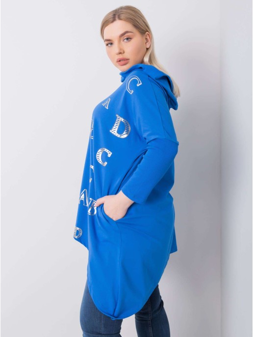 Bluzka-RV-BZ-6458.46P-ciemny niebieski Bluzka-RV-BZ-6458.46P-ciemny niebieski