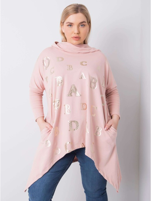 Bluzka-RV-BZ-6458.46P-jasny różowy Bluzka-RV-BZ-6458.46P-jasny różowy