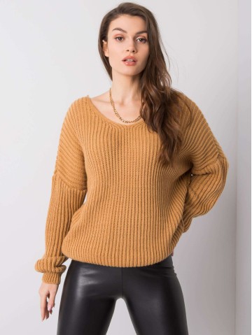 Sweter-TW-SW-BI-19710.11-camelowy 2