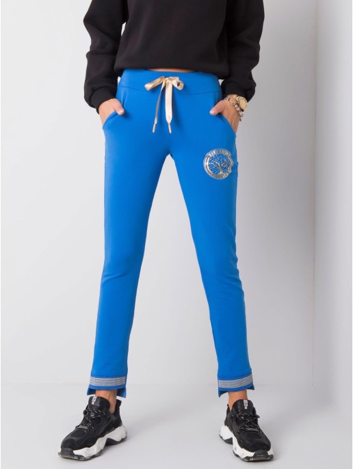 Spodnie dresowe-RV-DR-5774.67-ciemny niebieski Spodnie dresowe-RV-DR-5774.67-ciemny niebieski