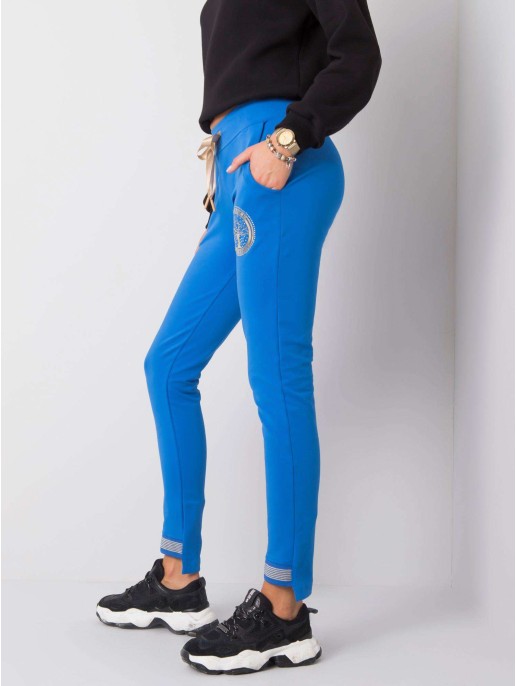 Spodnie dresowe-RV-DR-5774.67-ciemny niebieski Spodnie dresowe-RV-DR-5774.67-ciemny niebieski