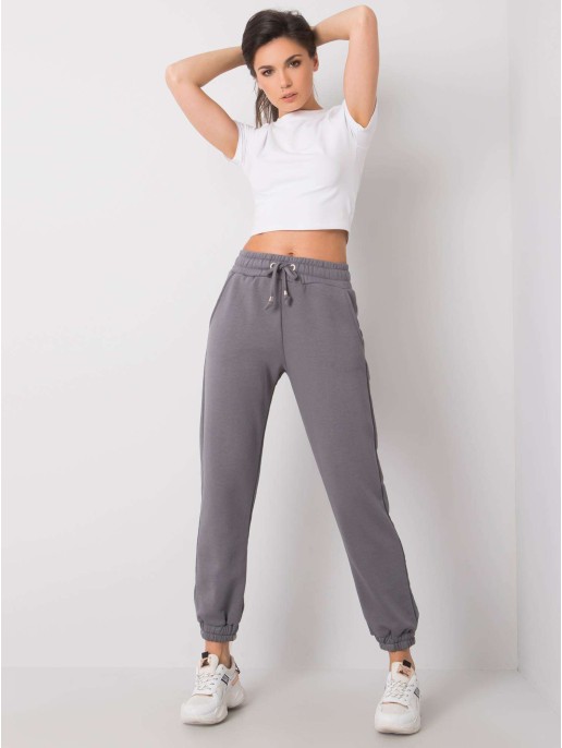 Spodnie dresowe-RV-DR-6120.03P-ciemny szary Spodnie dresowe-RV-DR-6120.03P-ciemny szary