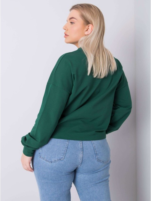 Bluza-RV-BL-6317.94-ciemny zielony Bluza-RV-BL-6317.94-ciemny zielony