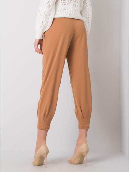 Spodnie dresowe-217-DR-25676.78P-camelowy Spodnie dresowe-217-DR-25676.78P-camelowy