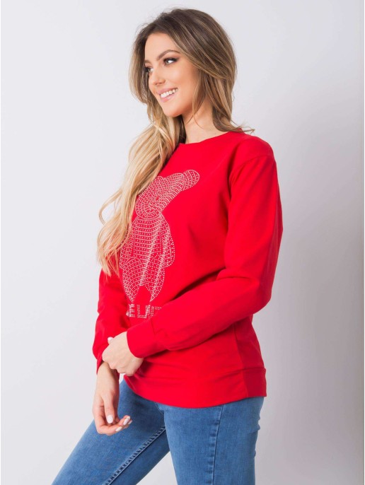 Bluzka-DHJ-BZ-12779.43P-czerwony Bluzka-DHJ-BZ-12779.43P-czerwony