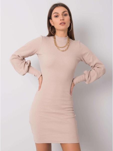 Sukienka-RV-SK-5960.07-beżowy