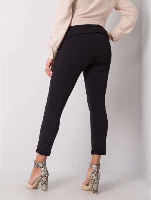 Spodnie dresowe-RV-DR-6437.18-czarny Spodnie dresowe-RV-DR-6437.18-czarny