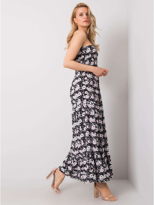 Sukienka-D73771M30251-czarno-biały Sukienka-D73771M30251-czarno-biały
