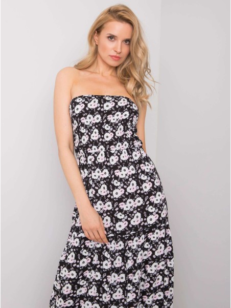 Sukienka-D73771M30251-czarno-biały