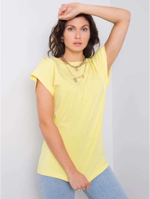 Bluzka-FA-BZ-6299.01P-jasny żółty Bluzka-FA-BZ-6299.01P-jasny żółty