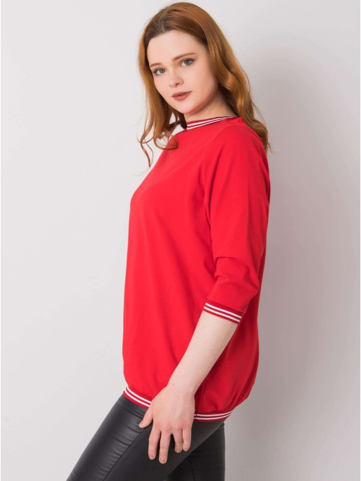 Bluzka-RV-BZ-6640.86-czerwony Bluzka-RV-BZ-6640.86-czerwony
