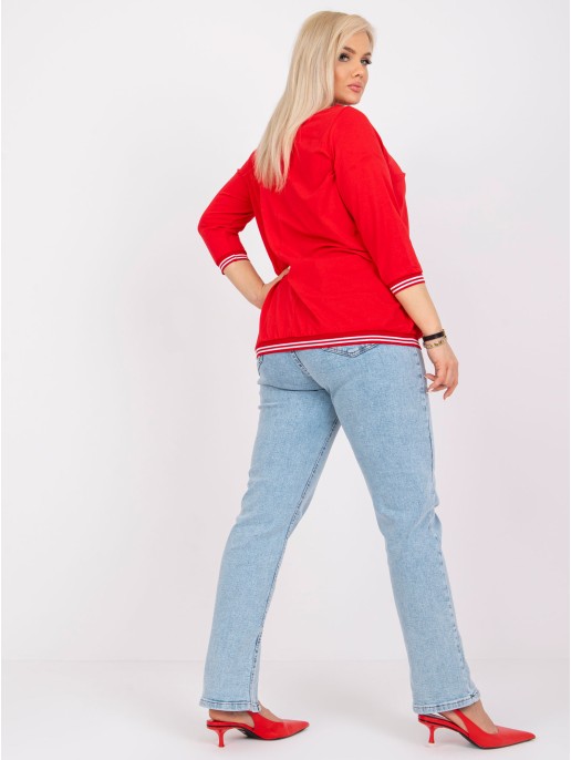 Bluzka-RV-BZ-6640.86-czerwony Bluzka-RV-BZ-6640.86-czerwony