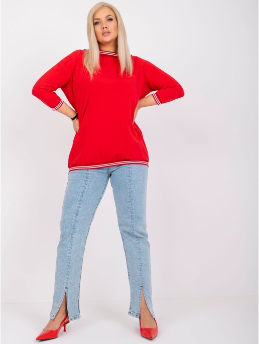 Bluzka-RV-BZ-6640.86-czerwony Bluzka-RV-BZ-6640.86-czerwony