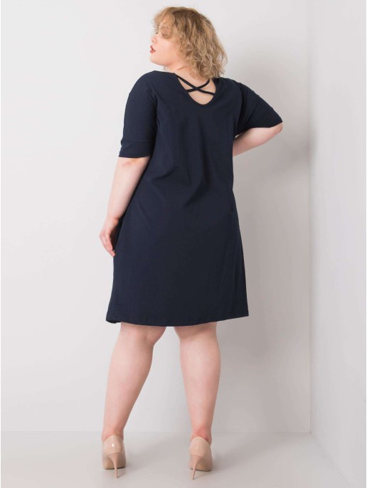 Sukienka-RV-SK-6639.02X-granatowy Sukienka-RV-SK-6639.02X-granatowy
