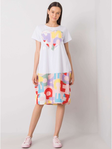 Sukienka-DHJ-SK-13119.26P-jasny różowy