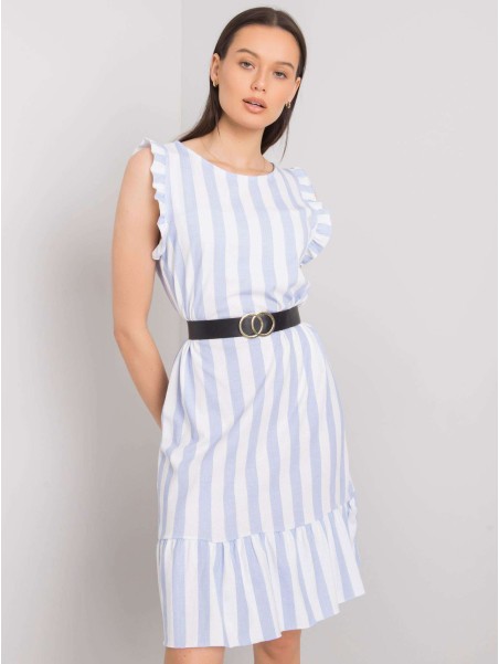 Sukienka-DHJ-SK-11595.24P-jasny niebieski