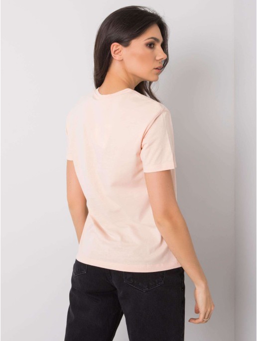 T-shirt-PM-TS-SS20RX208.10-łososiowy T-shirt-PM-TS-SS20RX208.10-łososiowy
