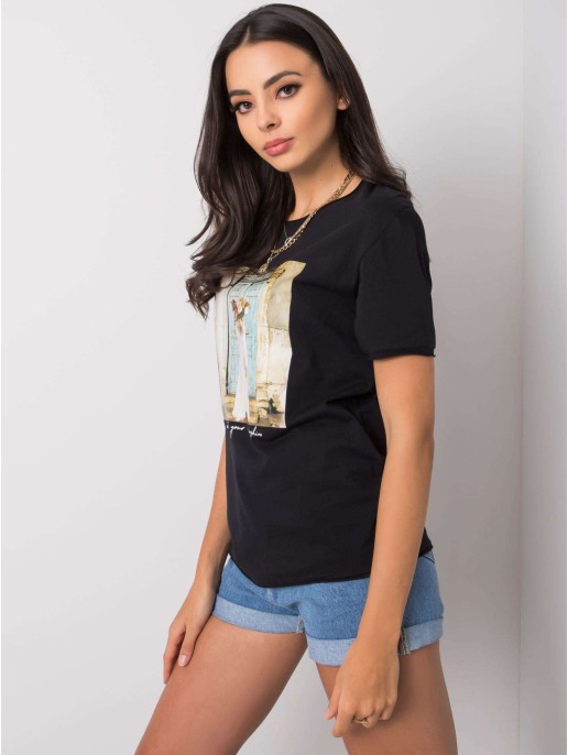 T-shirt-PM-TS-SS21CA46.04-czarny T-shirt-PM-TS-SS21CA46.04-czarny