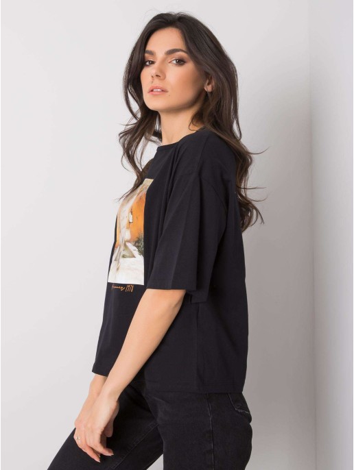 T-shirt-PM-TS-SS21OS06.53-czarny T-shirt-PM-TS-SS21OS06.53-czarny
