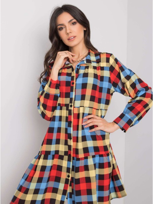 Sukienka-DHJ-SK-12808.64P-czarno-czerwony