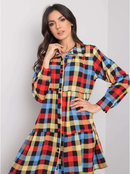 Sukienka-DHJ-SK-12808.64P-czarno-czerwony