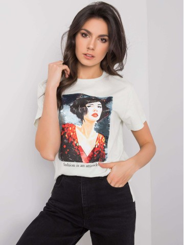 T-shirt-PM-TS-SS21TX04.31-mietowy