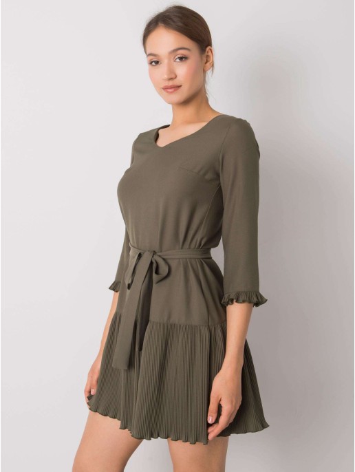 Sukienka-LK-SK-507733.80P-khaki Sukienka-LK-SK-507733.80P-khaki