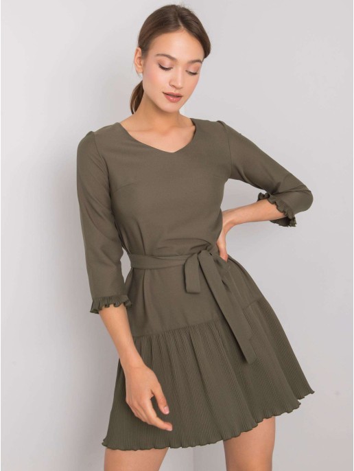 Sukienka-LK-SK-507733.80P-khaki Sukienka-LK-SK-507733.80P-khaki