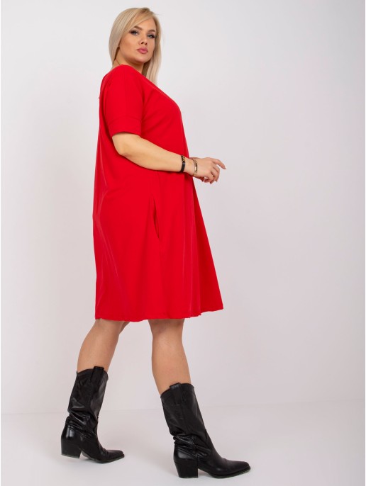 Sukienka-RV-SK-6639.02X-czerwony Sukienka-RV-SK-6639.02X-czerwony