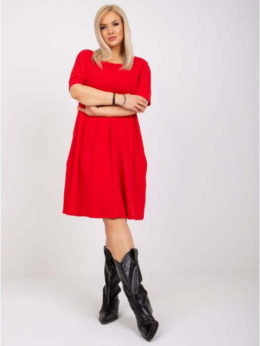 Sukienka-RV-SK-6639.02X-czerwony Sukienka-RV-SK-6639.02X-czerwony