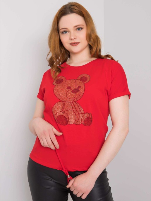Bluzka-RV-BZ-6428.47-czerwony Bluzka-RV-BZ-6428.47-czerwony