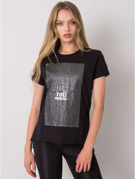 T-shirt-HB-TS-3068.60-czarny T-shirt-HB-TS-3068.60-czarny